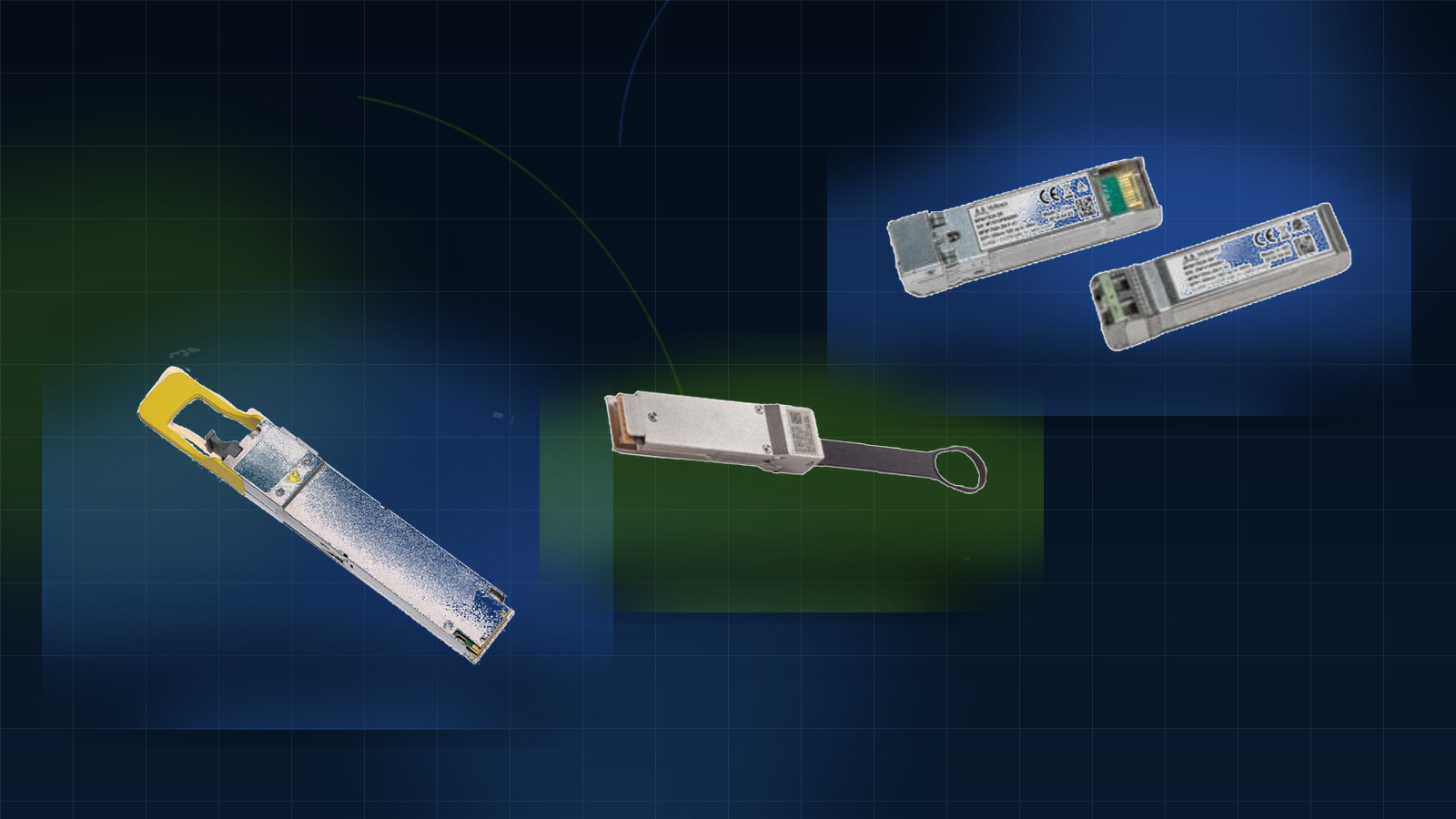 Optical transceivers category visual