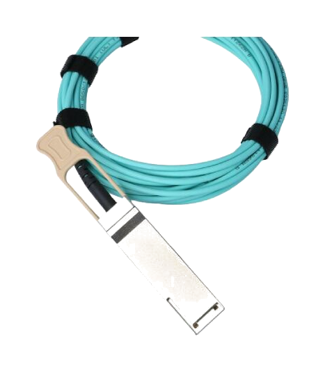 NVIDIA Mellanox MFS1S00-H020V 200Gb/s QSFP56 Active Optical Cable – 20m MMF AOC for InfiniBand HDR & 200GbE