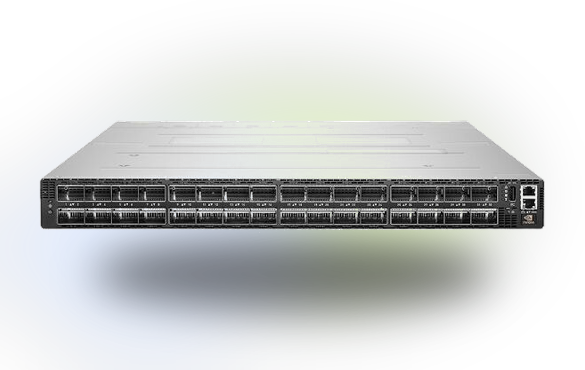 NVIDIA Quantum-2 QM9700-NS2R 64-Port 400G InfiniBand Managed Switch